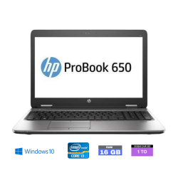 HP 650 G2 I3 - RAM 16  Go...