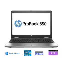 HP 650 G2 I3 - RAM 16  Go -...