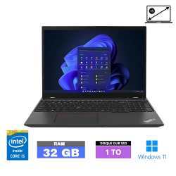 LENOVO T580 - 32 Go RAM -...