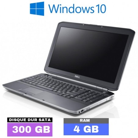 DELL LATITUDE E5530 Sous Windows 10 Core I5 - N°010308 - GRADE B