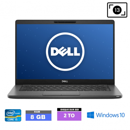 DELL LATITUDE 5300 I5 8365U - RAM 8  Go - SSD 2 To - WINDOWS 10-02502254