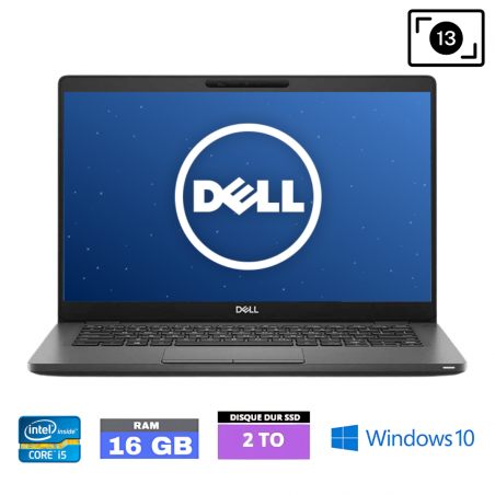 DELL LATITUDE 5300 I5 8365U - RAM 16  Go - SSD 2 To - WINDOWS 10-02502255