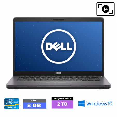 DELL 5401 I5 9400 - RAM 8  Go - SSD 2 To - WINDOWS 10-02702253