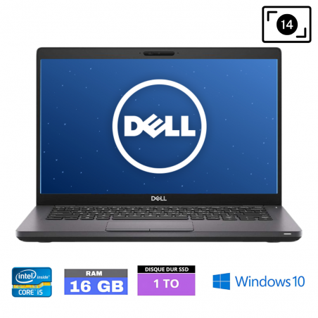 DELL 5401 I5 9400 - RAM 16 Go - SSD 1 To - WINDOWS 10-02702255
