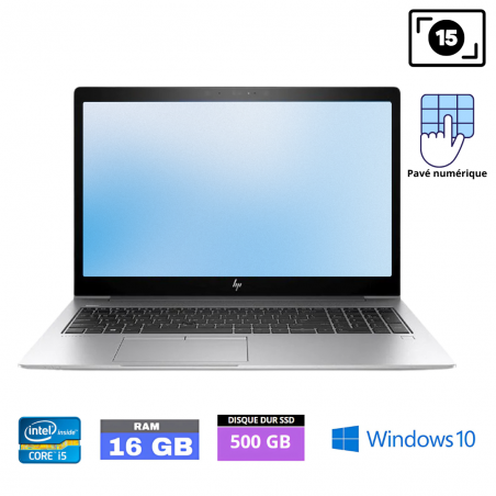 HP 850 G6 I5 8365U -RAM 16 Go - SSD 500 Go - WINDOWS 10- N°01405251 - GRADE B