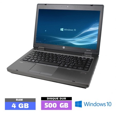 HP 6475B Sous Windows 10 - Ram 4 Go  N° 010701 - GRADE B
