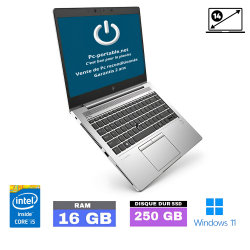 HP 840 G6 I5 - RAM 16 Go -...