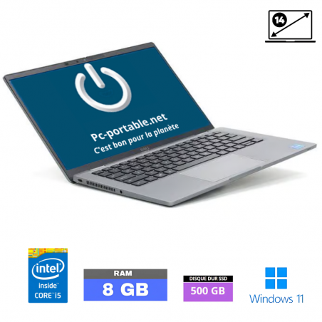 DELL 7420 -1145G7-Windows 11 - SSD 500 GO - Core I5 - Ram 8 Go  - N°0710258 - GRADE B