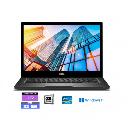 DELL LATITUDE E7400 i5 Tactile - RAM 32 go - SSD 1 to - Windows 11 - GRADE B - Ref : 29256628