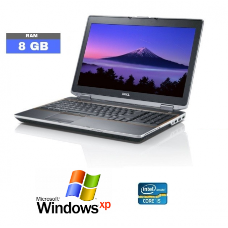 DELL LATITUDE E6520 Core I5 - Windows XP - HDD 500 - Ram 8 Go - N°042898 - GRADE B