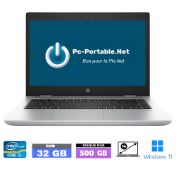 HP 640 G4 CORE-I3 - RAM 32...