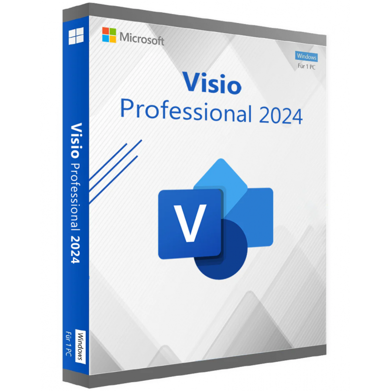 Microsoft Visio 2024 Professionnel – Licence 1 poste - ref : LOGVIS24001