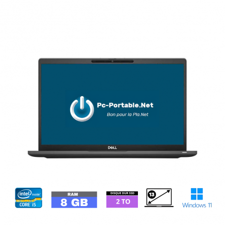 DELL LATITUDE 7320 CORE-I5-1145G7 - Windows 11 - SSD 2 TO  - Ram 8 Go  - N°1703260004 - GRADE B