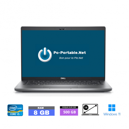 DELL 5430 -1145G7 Windows 11 - SSD 500 GO - Core I5 - Ram 8 Go  - N°19030014 - GRADE B