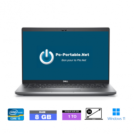 DELL 5430 -1145G7 Windows 11 - SSD 1 TO - Core I5 - Ram 8 Go  - N°19030015 - GRADE B