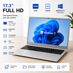 PC Portable KAMRUI AX17 17...