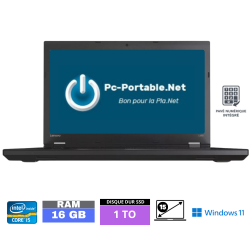 LENOVO L570 I5 - RAM 16 Go...