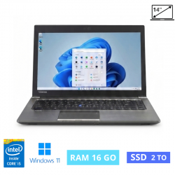 TOSHIBA Portégé Z40 CI5 RAM...
