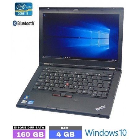 LENOVO T430 Core I5 - Sous Windows 10 - Ram 4 Go - N°013003 - GRADE B