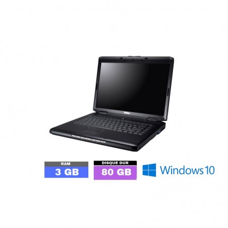 DELL VOSTRO 1500 sous Windows 10 - Ram 3 Go - N°011106 - GRADE B