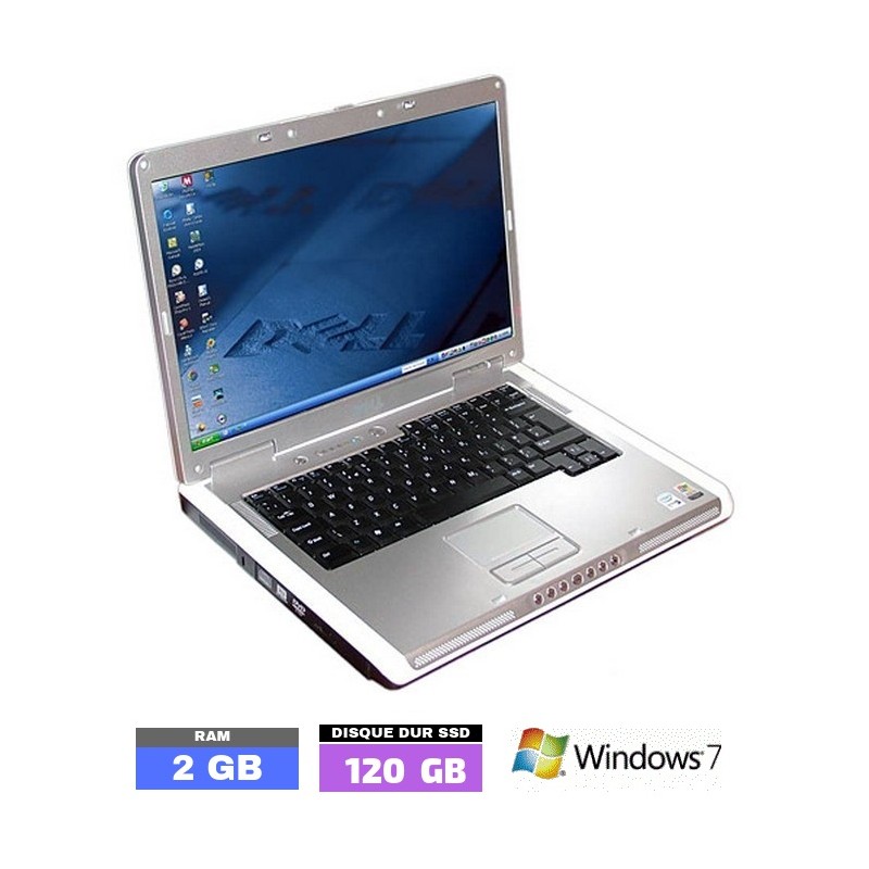 PC Portable DELL INSPIRON 6400 Sous Windows 7 Pro - DD 120Go - 022502 -  GRADE B