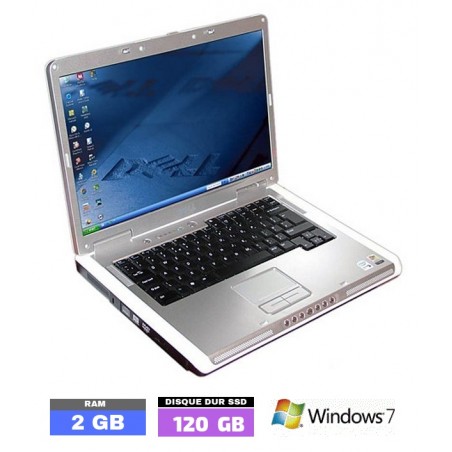 PC Portable DELL INSPIRON 6400 Sous Windows 7 Pro - DD 120Go - 022502 - GRADE B