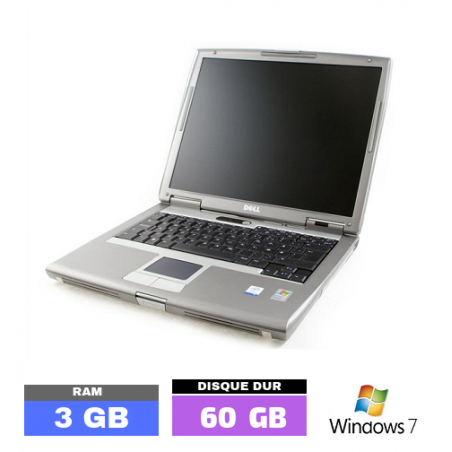 DELL LATITUDE D610 sous Windows 7 - Ram 3 Go - N°030402 - GRADE B