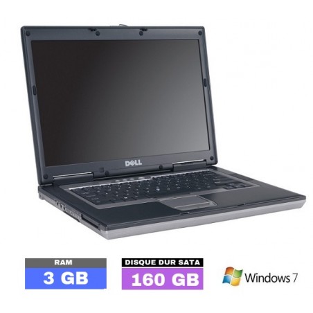 DELL LATITUDE D530 Sous Windows 7 - Ram 3 Go - N°022802 - GRADE B