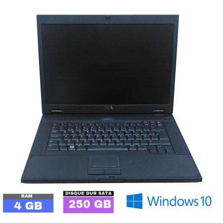 DELL LATITUDE E5500 Sous Windows 10 - Ram 4 Go - N°031802 - GRADE B