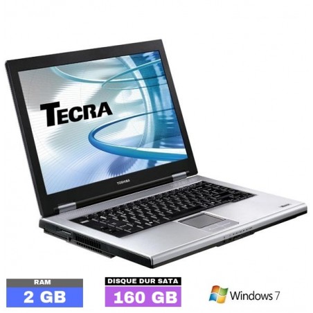 TOSHIBA TECRA A8 Sous Windows 7 - N° 032104 - GRADE B