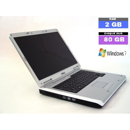 DELL INSPIRON 1501 Sous Windows 7 - Ram 2Go - N°052705 - GRADE B