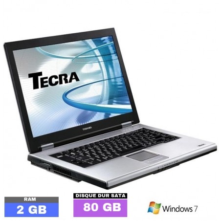 TOSHIBA TECRA A8 Sous Windows 7 - N° 061402 - GRADE B