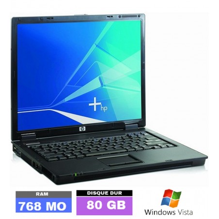 HP COMPAQ NX6110 Sous Windows Vista - 768 Mo RAM - N° 061908 - GRADE B