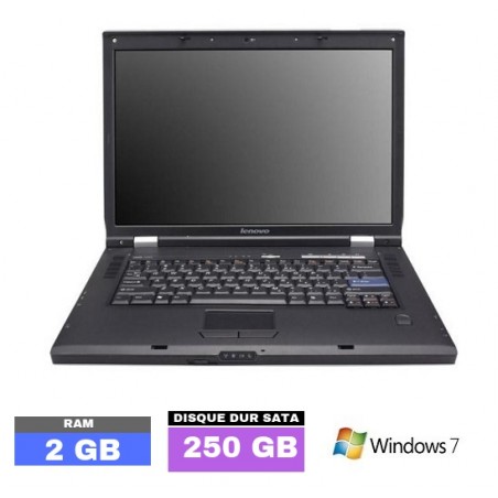 LENOVO 3000-C200 sous Windows 7 - Ram 2 Go- N°090820 - GRADE B