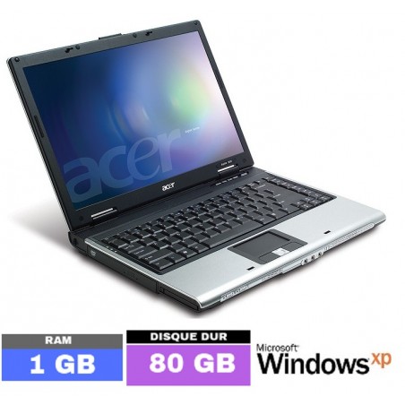 ACER ASPIRE 3000 Sous Windows XP - Ram 1 Go - N° 070304 - GRADE B