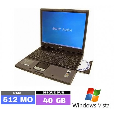ACER ASPIRE 1350 Sous Windows Vista - 070401 - GRADE B