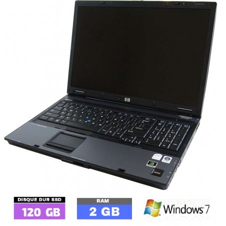 HP COMPAQ 8710 sous Windows 7 - 2 Go RAM - N°090201 - GRADE B