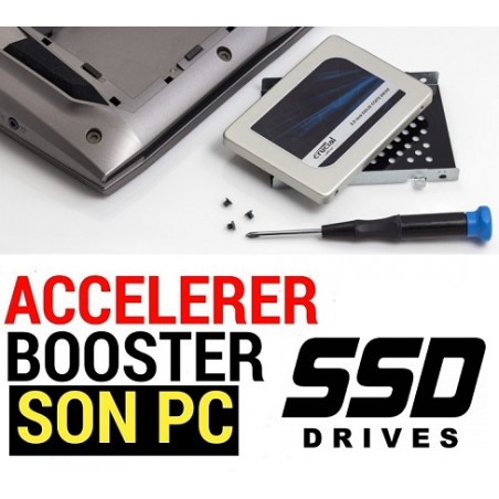 Installation SSD à la place Disque dur Sata + Installation Windows 11 - ref : REPSSD01 (Prestation atelier)