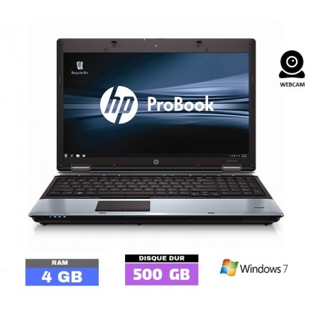 HP PROBOOK 6550B Sous Windows 7 - Core I3 -Ram 4 Go - N°011610