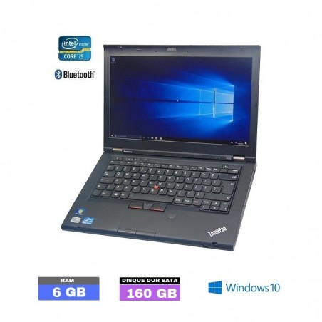 LENOVO T410 - Core I5 - Windows 10  - Ram 6 Go - N°020505