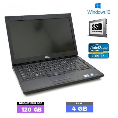 DELL LATITUDE E4310 Sous Windows 10 - SSD - Core I7 - Ram 4 Go - N°031110 - GRADE B
