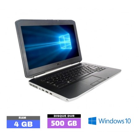 DELL E5420 Core I5 - Windows 10 - HDD 500 Go - Ram 4 Go- N°031120 - GRADE B