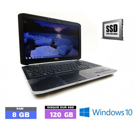 DELL E5520 Core I5 Windows 10 - SSD - Ram 4 Go- N°042870 - GRADE B