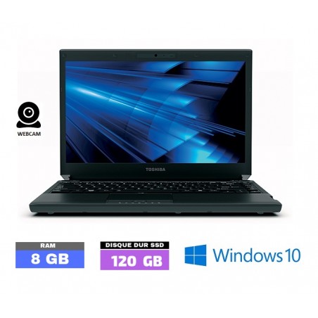 TOSHIBA PORTEGE R830  Core I5 - SSD - Windows 10  - Ram 8 Go  N° 060510 - GRADE B