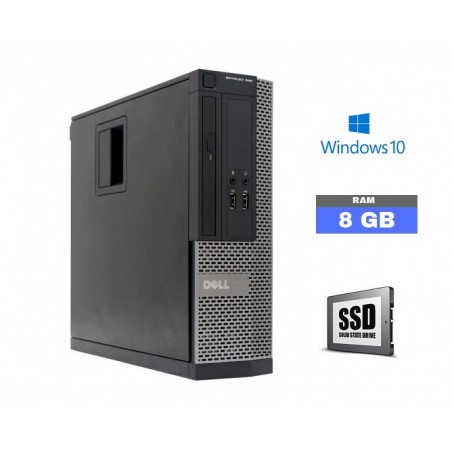 UC DELL OPTIPLEX 390 SFF  Windows 10 - SSD - Core I5 - Ram 8 Go - N°070260