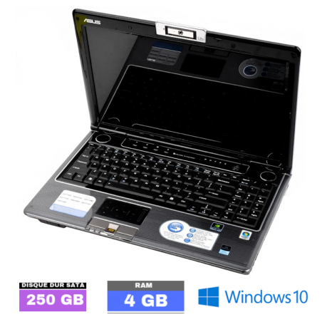 ASUS M50V - Windows 10 - HDD 250 Go - WEBCAM - Ram 4 Go- N°072104 - GRADE B
