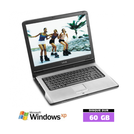 SONY VAIO VGN A215M sous Windows XP - N°073007 - GRADE B