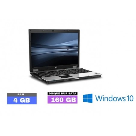 HP ELITEBOOK 8730W Sous Windows 10 - 4Go RAM - N°092030 - GRADE B