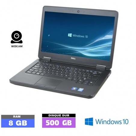 DELL E5450 Core I5 Sous Windows 10 - GRADE D -  HDD 500 Go - Ram 8 Go- N°042030