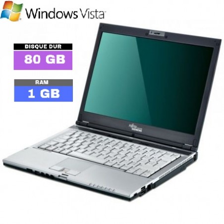FUJITSU LIFEBOOK S6410 - Windows Vista - Ram 1 Go - N°012106 - GRADE B